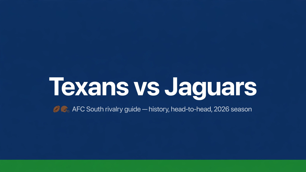 Texans vs Jaguars _ Live Scores, Watch Streaming Hero Image